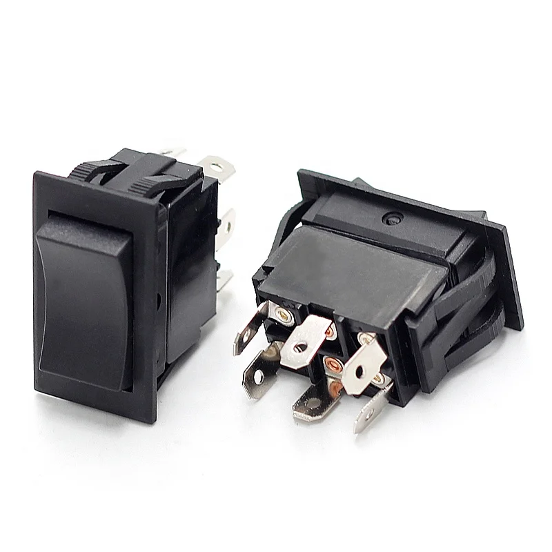 Автомобильный переключатель ONEGOL 6-контактный черный