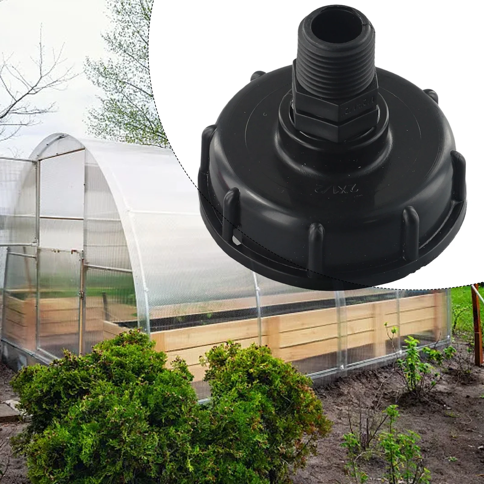 Аксессуары Адаптер контейнера Фитинги бака IBC Резервуар для воды Крышка S60x6 25 мм