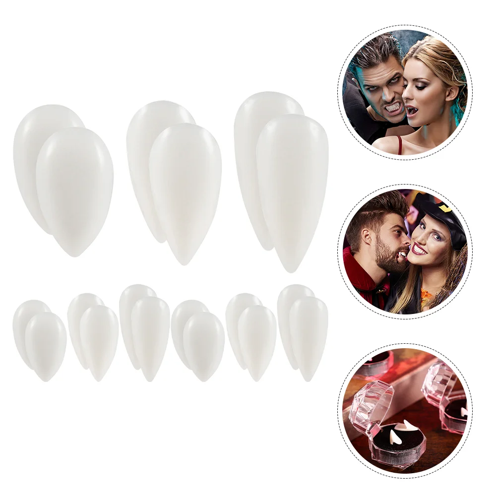 

Halloween Dentures Artificial Teeth Tool Party Realistic Prop Cosplay Fake Teeth Horrific Decorative Cosplay