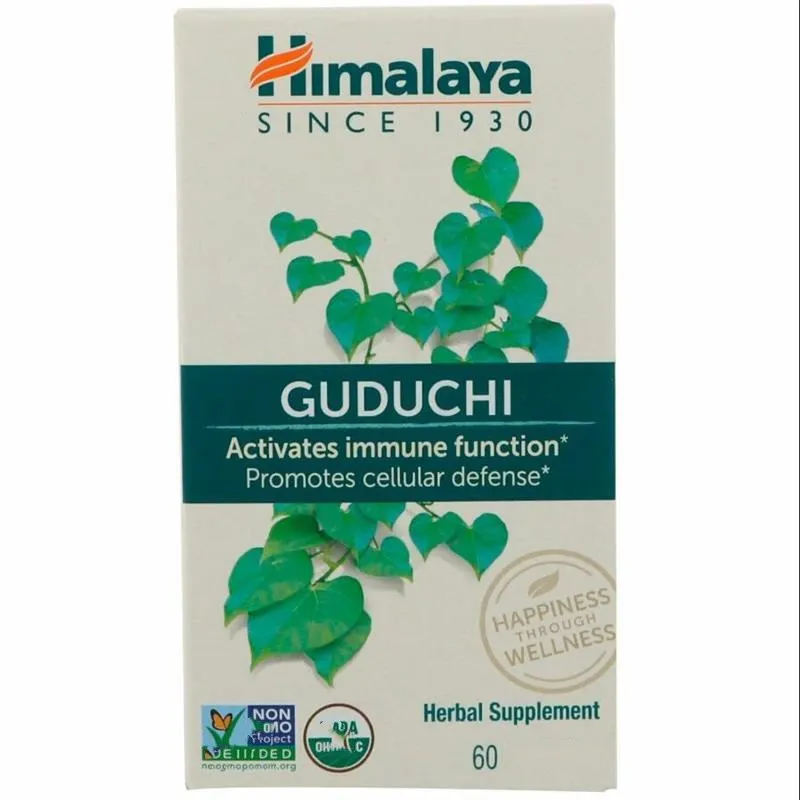 

Himalaya Guduchi 60 Caplets Strengthen immunity Ayurveda Natural Herbs