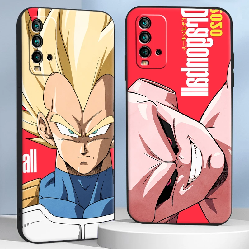 

Japan Anime Dragon Ball Phone Cases For Xiaomi Redmi 7 7A 9 9A 9T 8A 8 2021 7 8 Pro Note 8 9 Note 9T Soft Carcasa Luxury Ultra