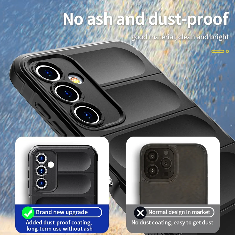 For Samsung Galaxy A14 Case Silicone TPU Capa Rubber Protector Anti-drop Case For Galaxy A14 Cover For Samsung A14 A04 A04e Case