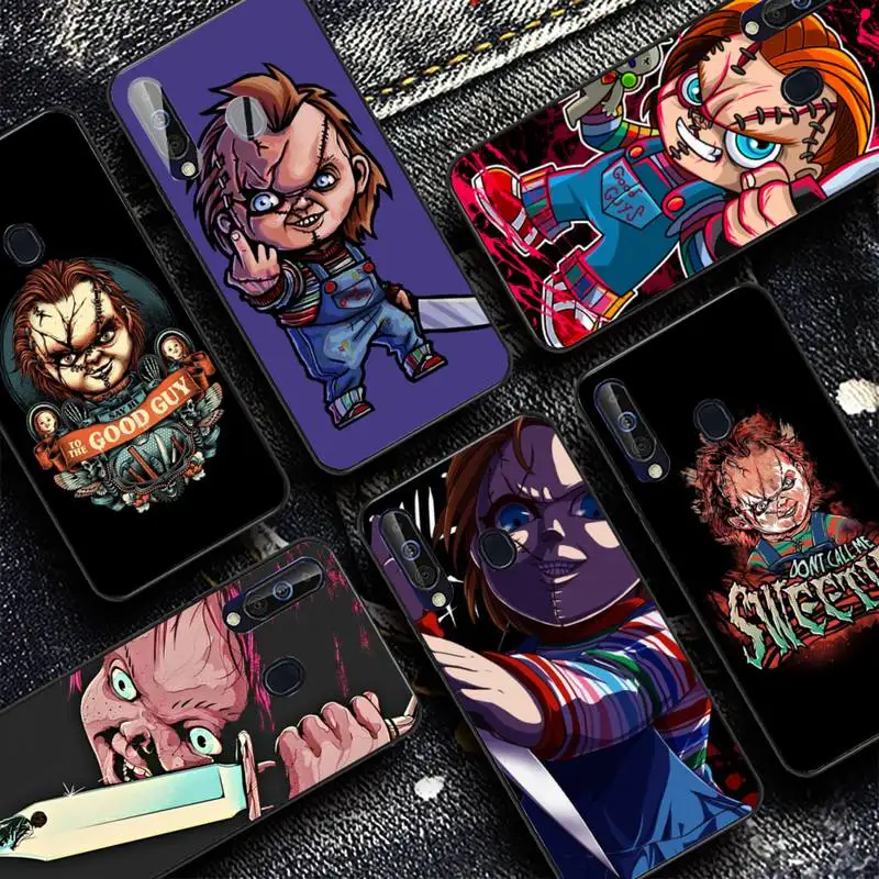 

Horror Movie Scary Chucky Doll Phone Case for Samsung A51 01 50 71 21S 70 31 40 30 10 20 S E 11 91 A7 A8 2018