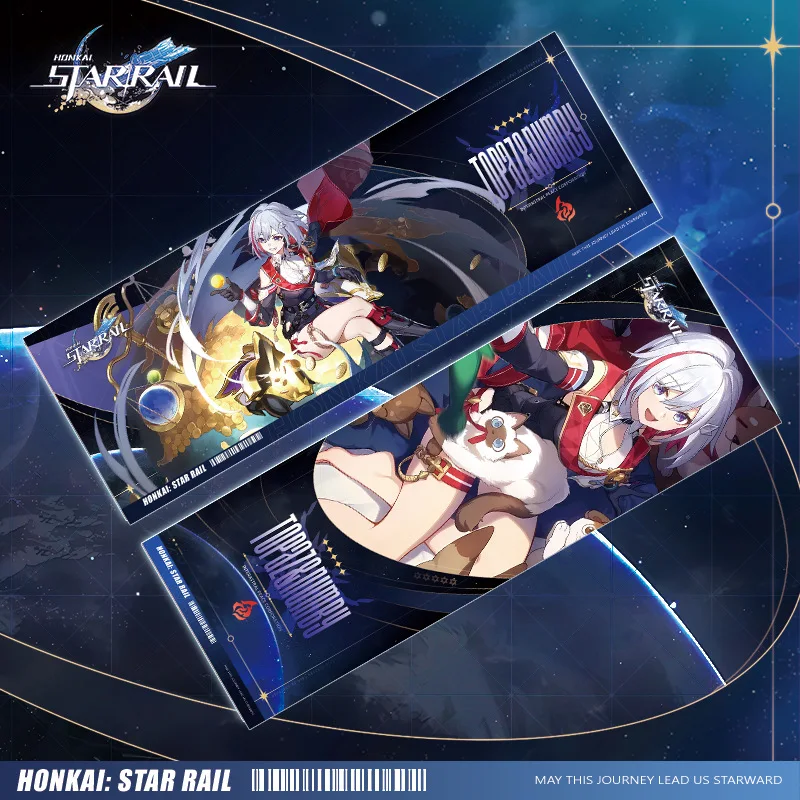 

Картина Honkai Star Rail Bailu Seele Jing Yuan Silver Wolf