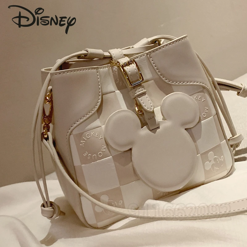 

Disney Mickey New Women's Shoulder Bag Luxury Brand Women's Shoulder Oblique Bag Cartoon Mini Bag High Quality Fashion