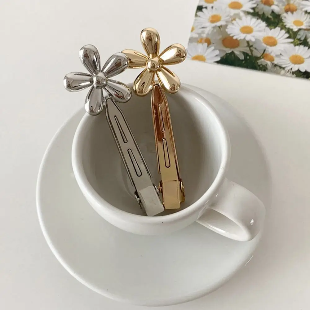 

Up Clip For Make Hairstyle Women Hair Accessories Metal Flower Hair Clip Seamless Hair Clip Korean Style Duckbill Clip