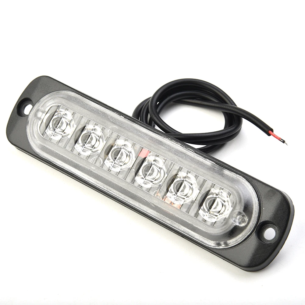 DC 12-24V 18W красный 6LED автомобиль грузовик безопасность для срочно всегда яркий свет лампы габаритные огни рабочее вспомогательное освещение (art.: 3920d1629ffdb) - 3920d1629ffdb