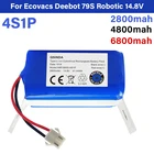 100% Оригинальный 14,8 V 3500mAh аккумулятор для робота-пылесоса Pack Замена для chuwi ilife v7 V7S Pro Robotic Sweeper