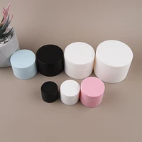 30pcs 35g10g 15g 20g 30g 50g portable travel face cream jar cosmetic plastic box empty tight waist container refillable bottle