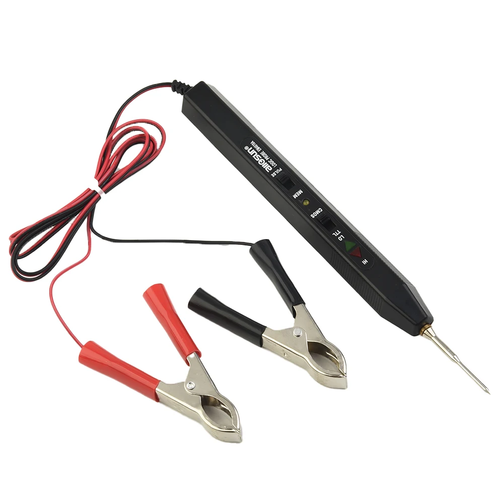

Logic Probe Levels Pulse Detector Auto Measurement ±220VAC/DC 25ns 5 To 15VDC Logic Fault Diagnosis 18×210×18 Mm EM4610A