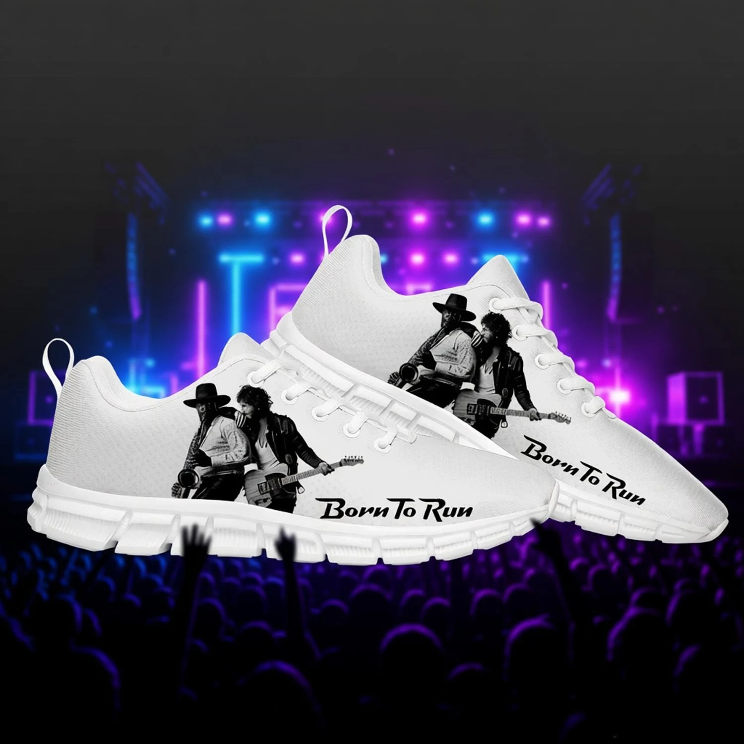 Фото Модные туфли на платформе Born To Run с массивной подошвой, удобные повседневные лоферы для стильных образов №1