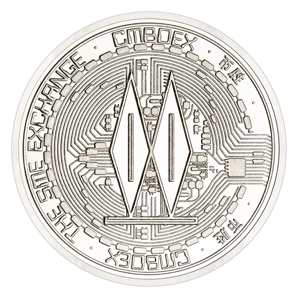 

Cmboex виртуальная памятная монета Ether золотая