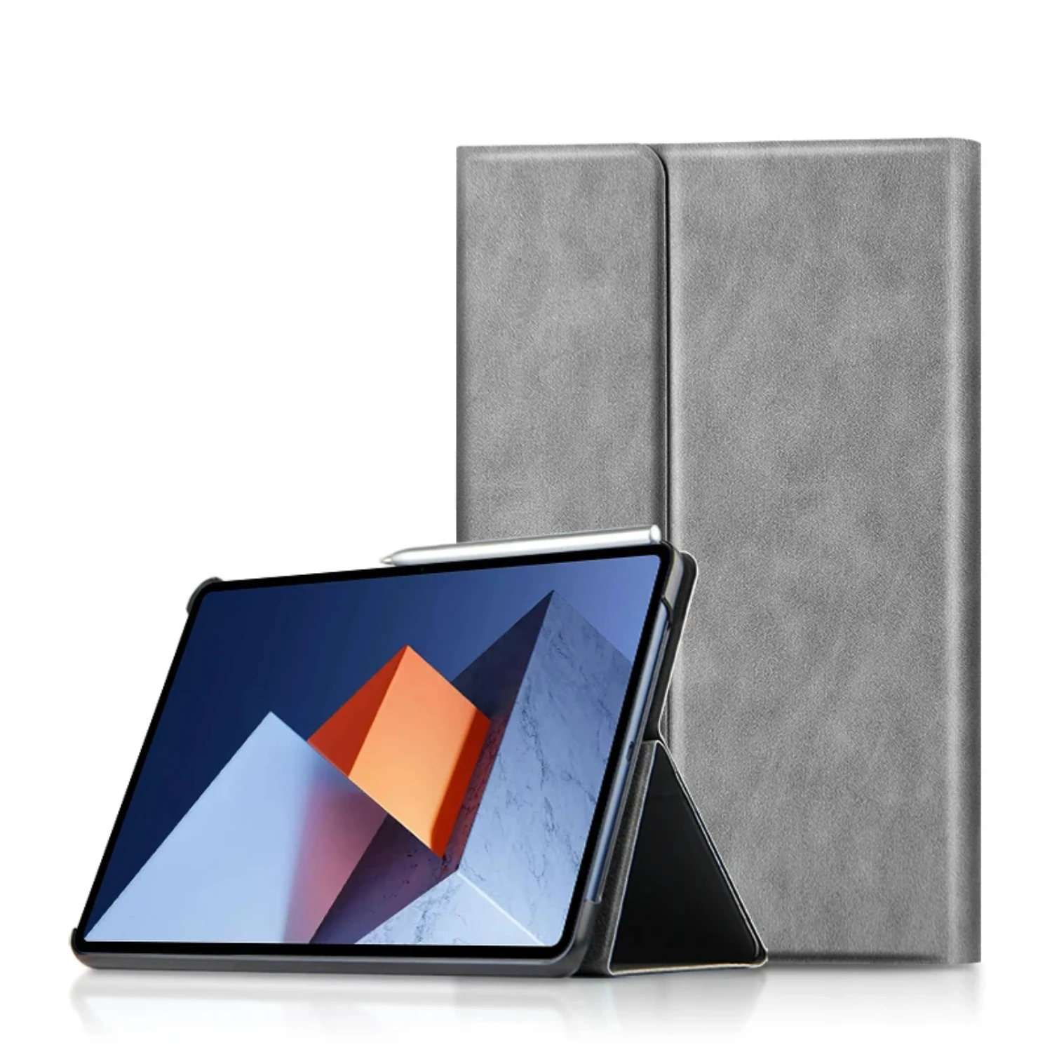 Защитный чехол-подставка из искусственной кожи для планшета MateBook E 12 6 дюйма 2019