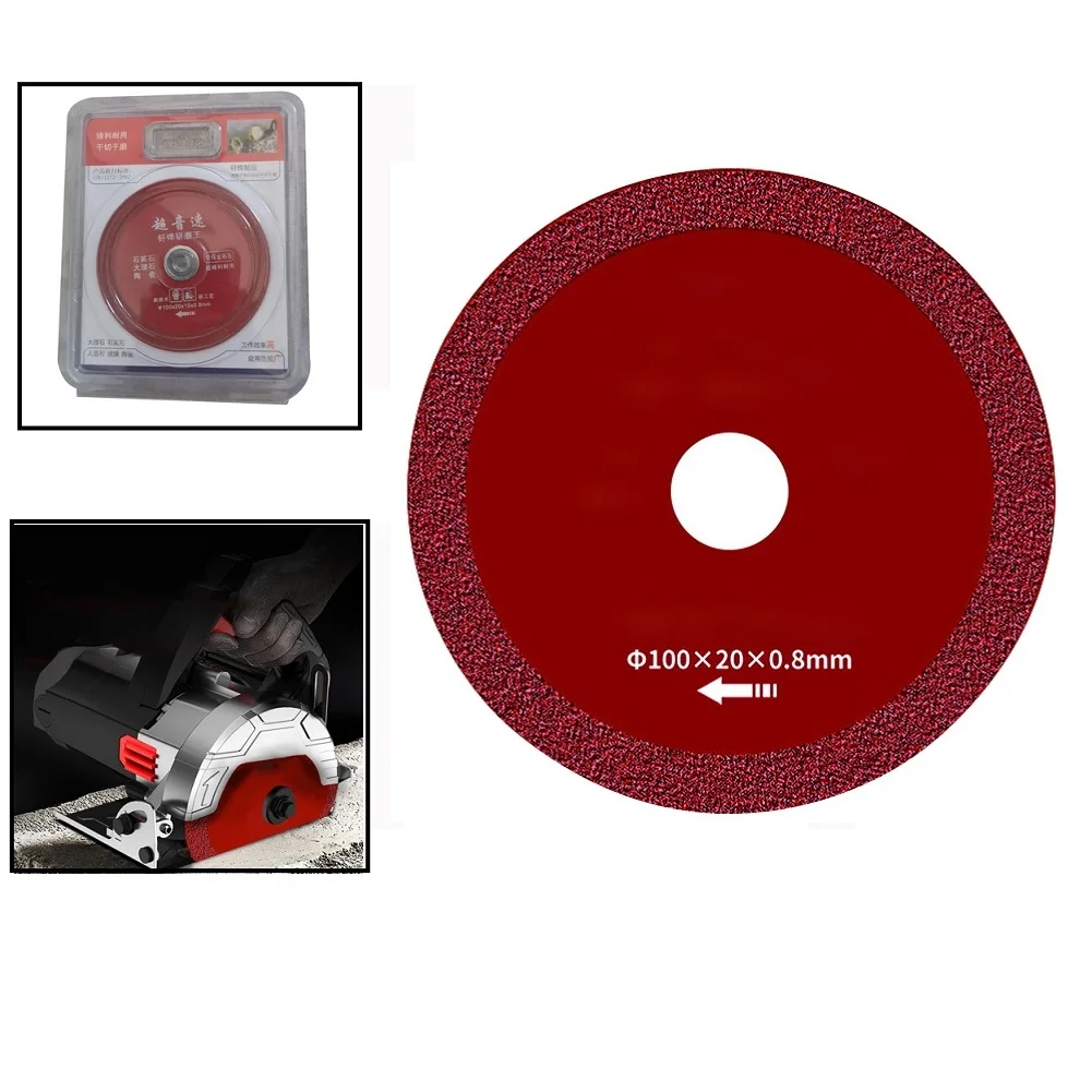 

Diamond Cutting Disc Metal Saw Blades For Ceramic Tile Concrete Granit Cast Iron Vitrified Brick Marble Jade Cutting Blade