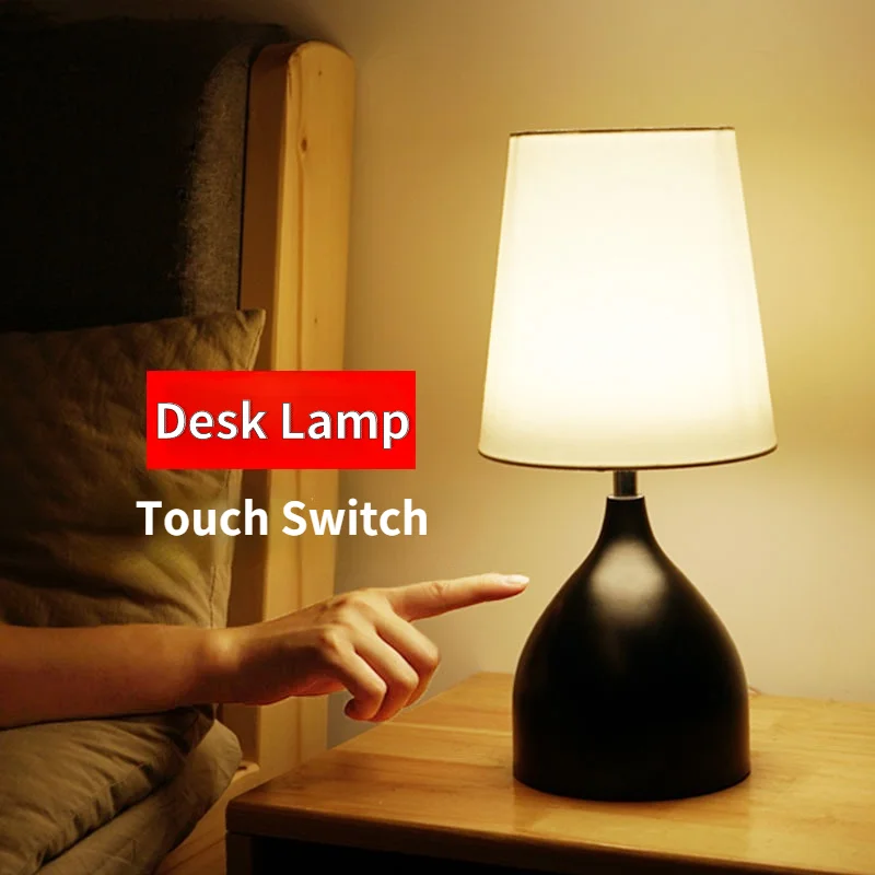 

Full Touch Intelligent Dimming Lamp Nordic Table Lamp Home Decor Lights Bedside Lamp Bedroom Warm Desk Lamp Romantic Night Light