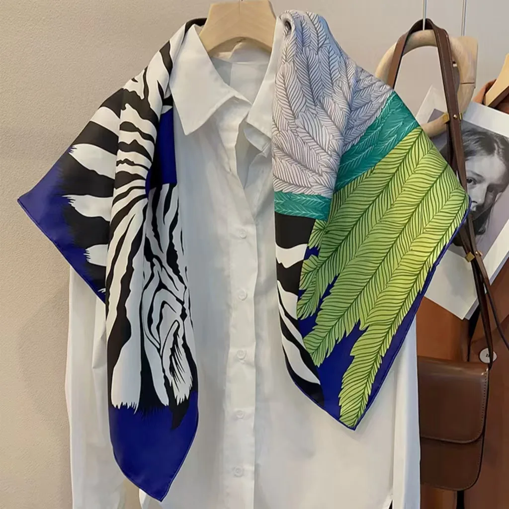 Шарф из 100% шелка тутового шелка для женщин - это универсальный ...