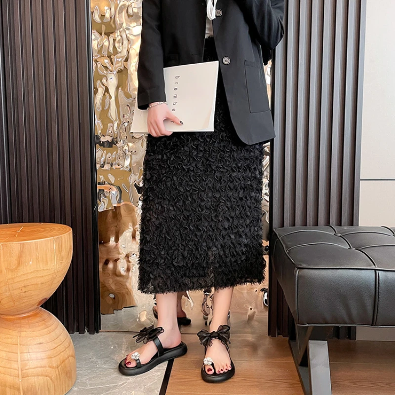 Diamond Toe Socket Slippers Sandals Women 2023 Summer New Bow Flat Slipper Platform Sandalias Flip Flops Pantuflas Chinelos