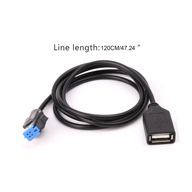 

4-контактный автомобильный USB-кабель-адаптер удлинитель для Nissan Teana Qashqai CD o Rad