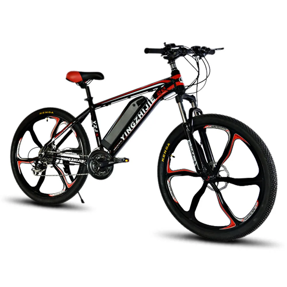 

36V10A Electric Bicycle 26 Inches Lithium Battery Assist Mountain Bike 250W Brushless Motor Multifunctional Handlebar