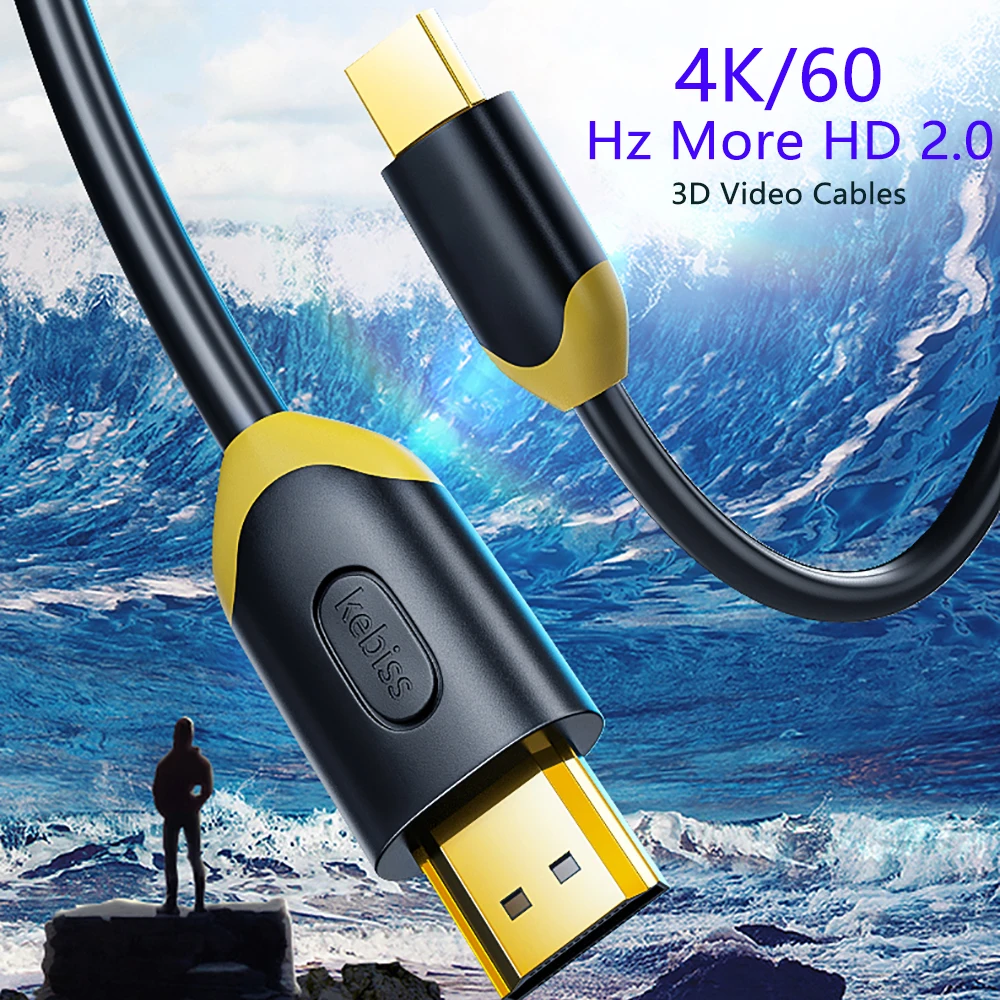 

HDMI-Compatible Cable 8K/60Hz 4K/120Hz 48Gbps Digital Cables For Xiaomi Mi TV Box for PS5 PS4 Splitter Computer Monitors Wires