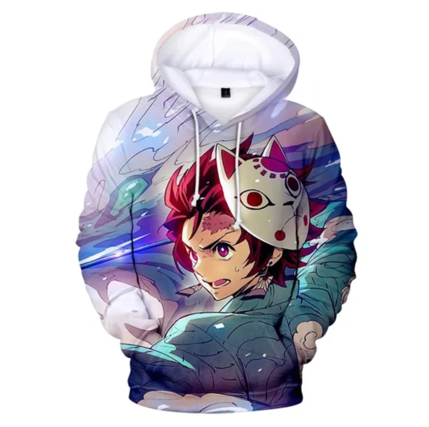 

Suitable 3D Demon Slayer Hoodies Fashion Autumn Sweatshirts Men women Hoodie 3D Comic Kimetsu no Yaiba Boys girls Pullovers