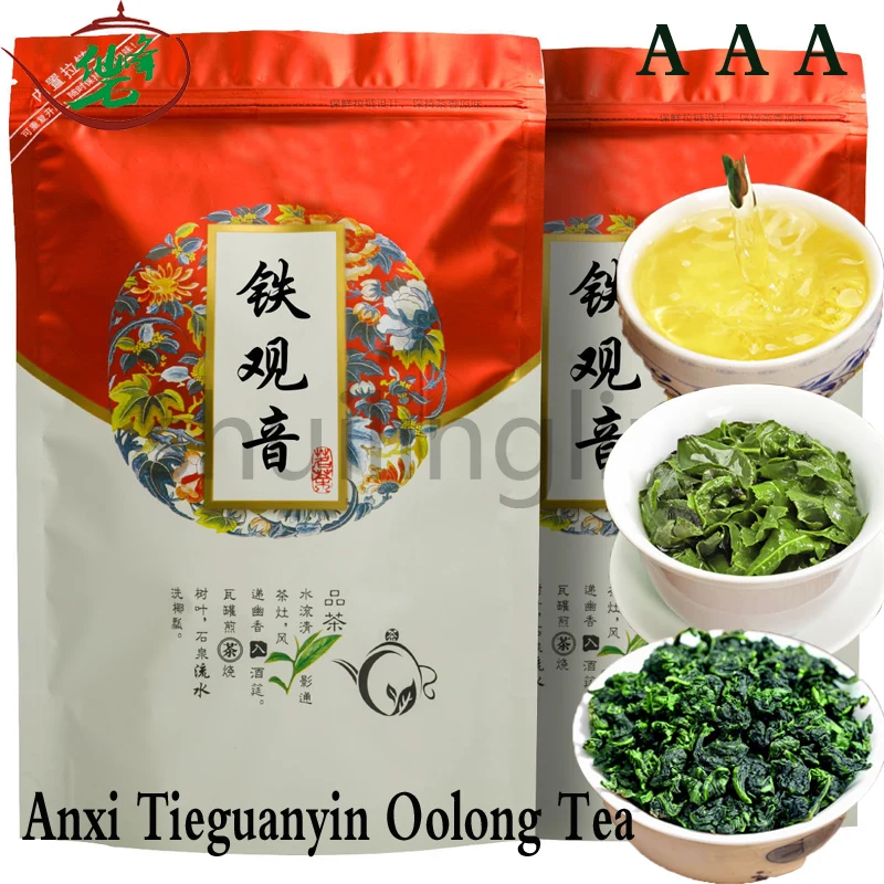 

2022 China Oolong Tieguanyin AAA Superior Tie Guan Yin Tea Organic Green Oolong Tea Weight Lose Tea