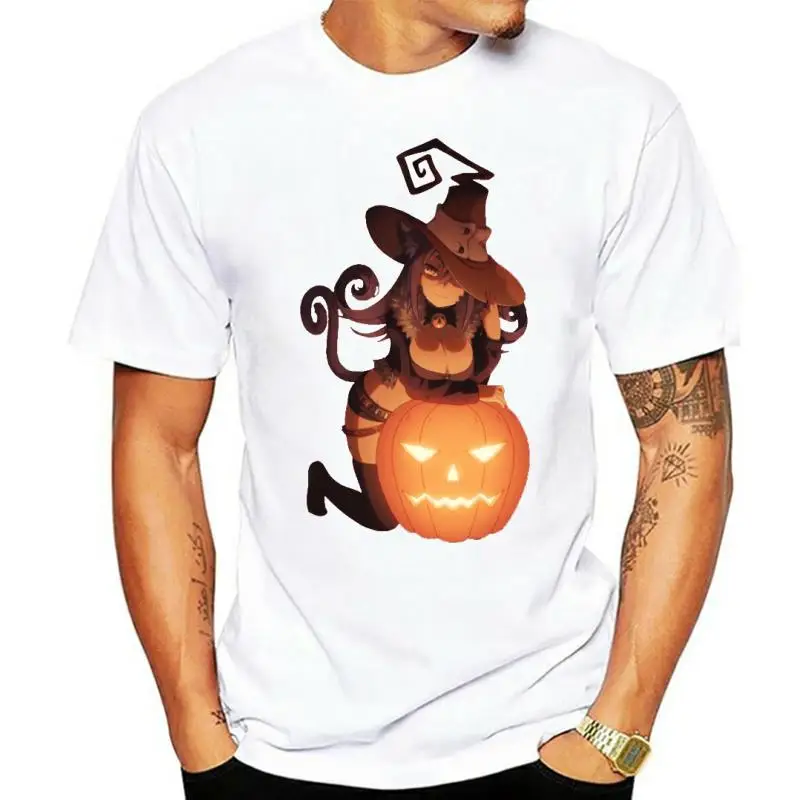 

Young TShirt Blair Soul Eater T Shirt Men Maid Pumpkin Halloween 100% Cotton O-Neck Short Sleeve Simple Style T-shirts Summer