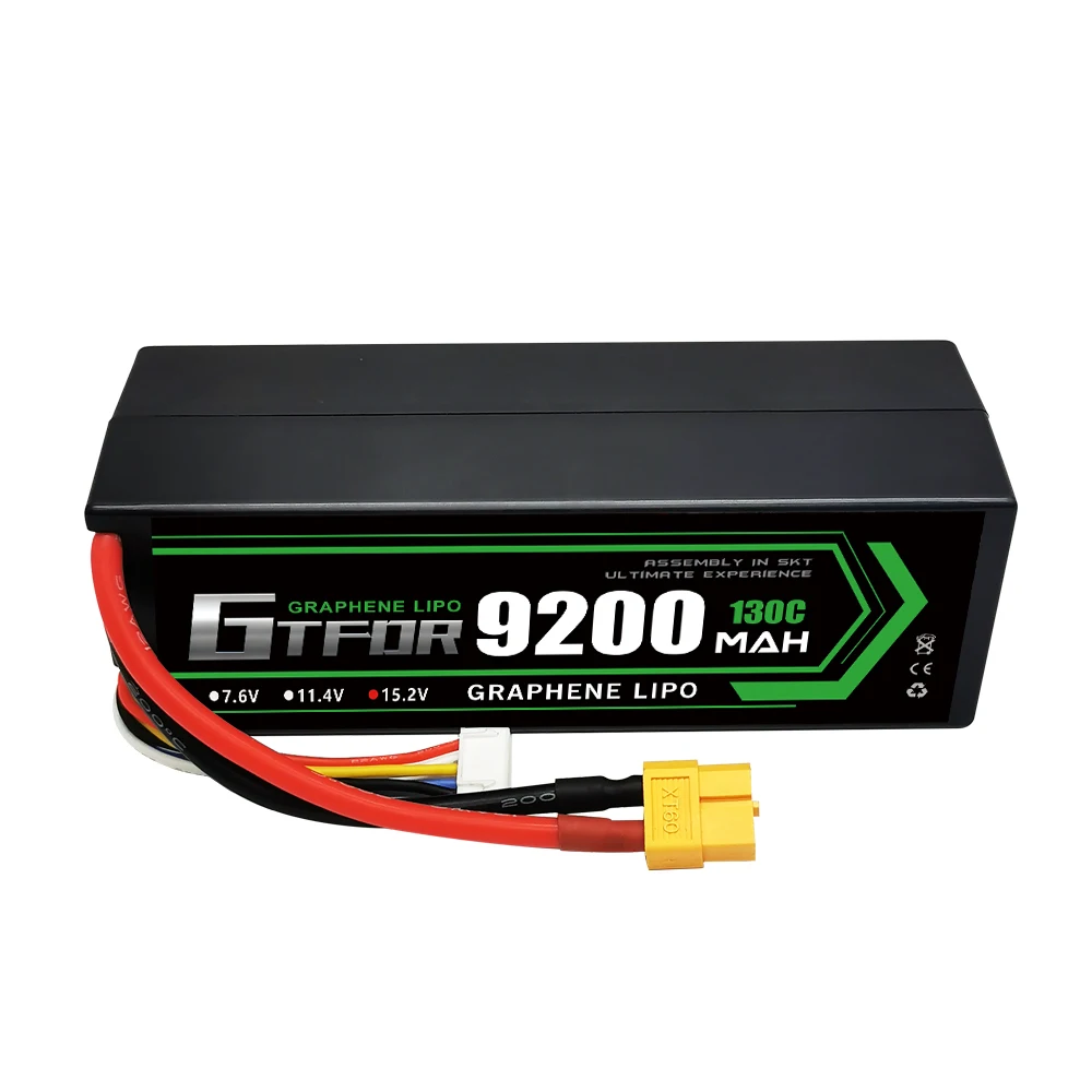 GTFDR 4S 15.2V 9200mAh Lipo Battery 14.8V 11.1V 22.2V 7.4V 6S 3S 2S 5200mAh 7000mAh 8000mAh 8400mAh 6750mAh 6500mAh for RC Car enlarge