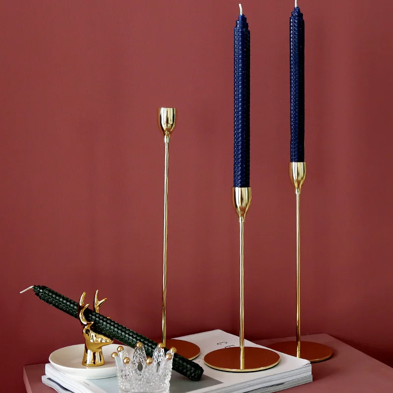 

Candle Straight Rod Wax Soy Products Creative Hive Art Romantic Candlelight Dinner Props Restaurant Decoration Supplies