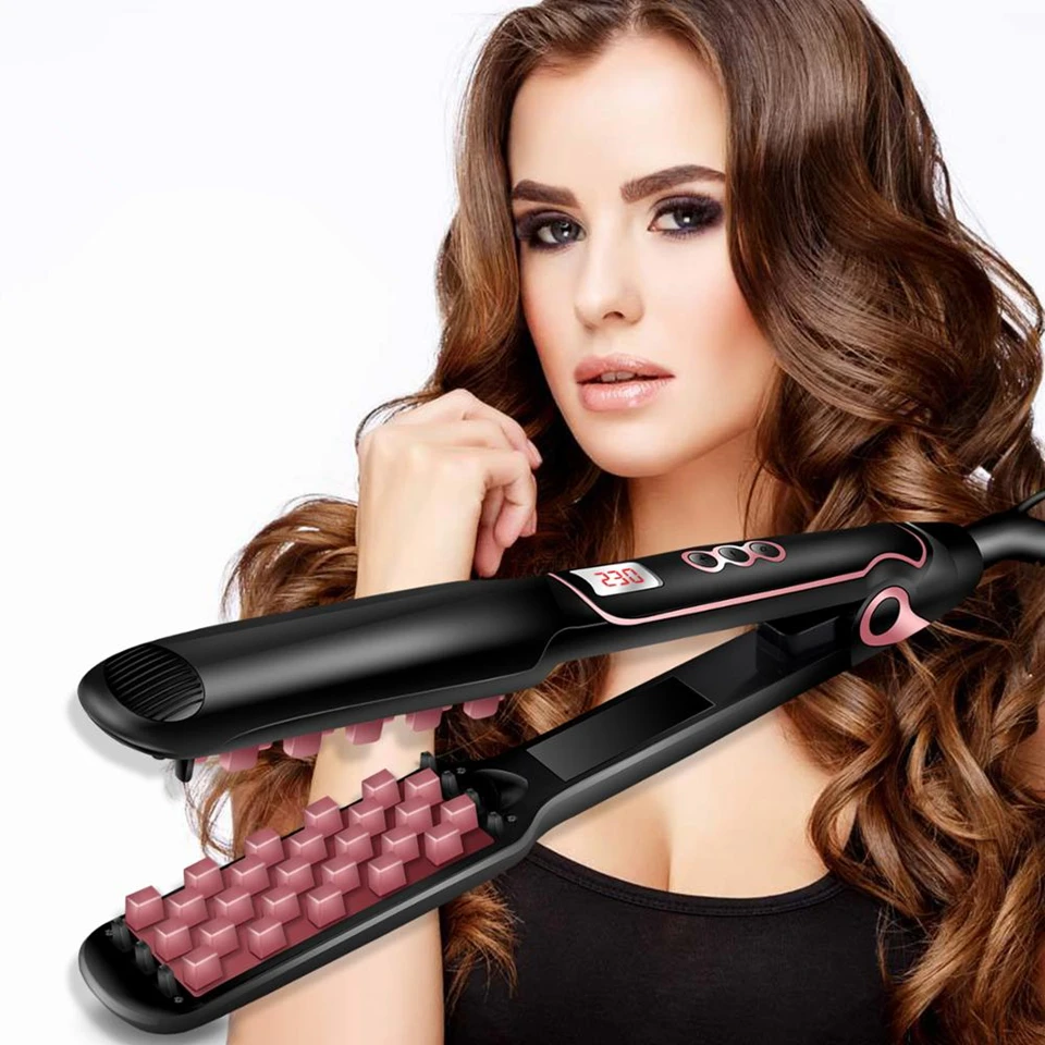 Hair Iron Corn Curly new Styling Wave Curling  Volumizing Hair Curler Corrugation Iron Crimping Hair Irons Crimper Tools For Hai