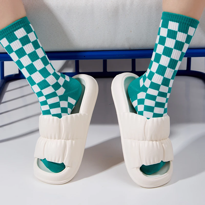 YISHEN Slippers Women Home Shoes Thick Platform Summer Beach Flip Flops Soft Flat Shoes Non-slip Slides Sandal Zapatillas Mujer