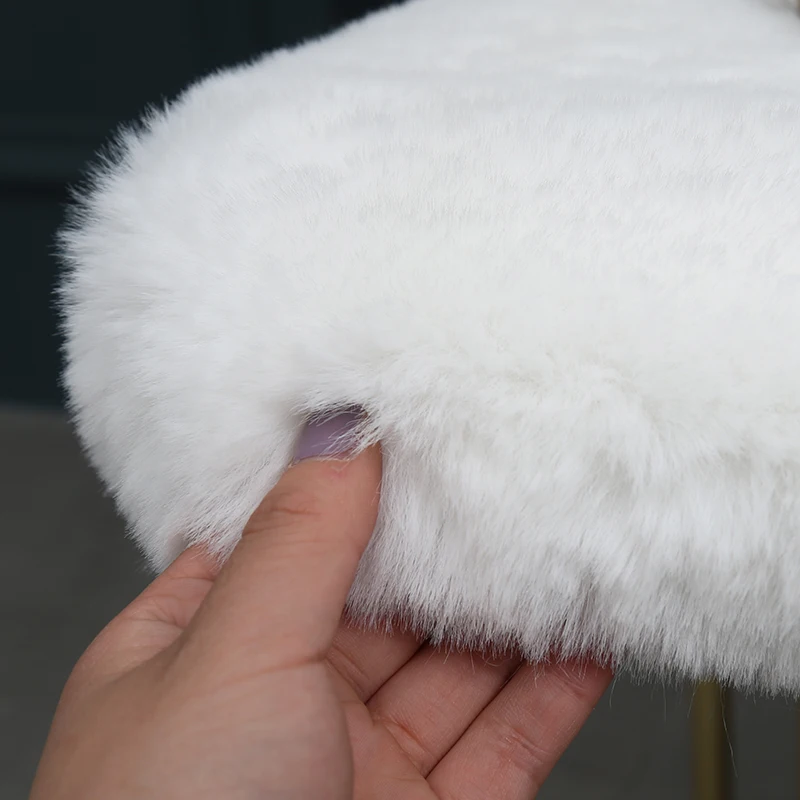 Меховой ковер для спальни гостиной Современный Мягкий Пушистый Плюшевый