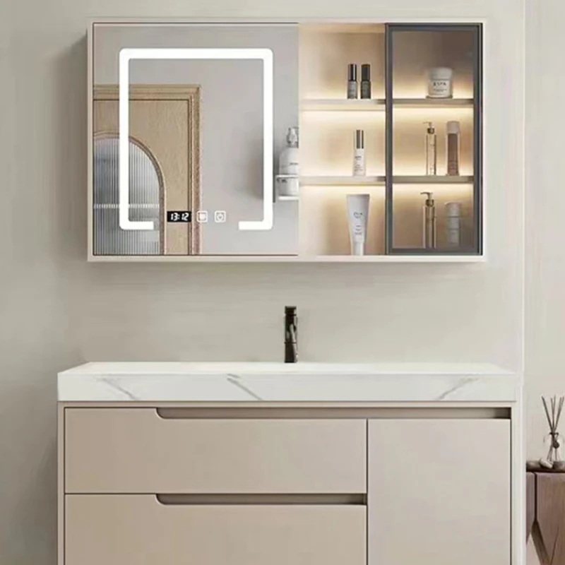 Угловой шкаф узкая ванная комната многофункциональная настенная полка