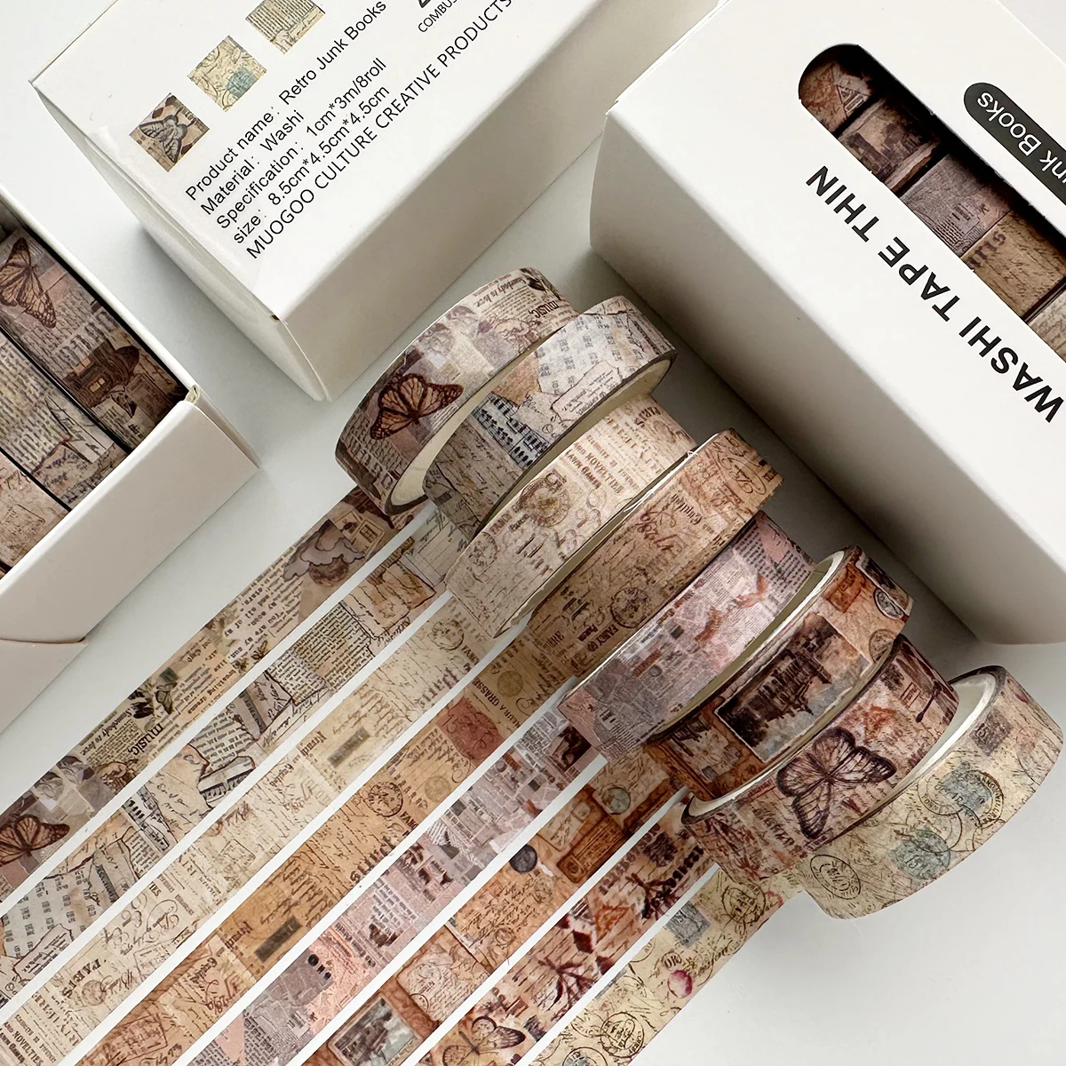 

Винтажная цветочная лента для путешествий