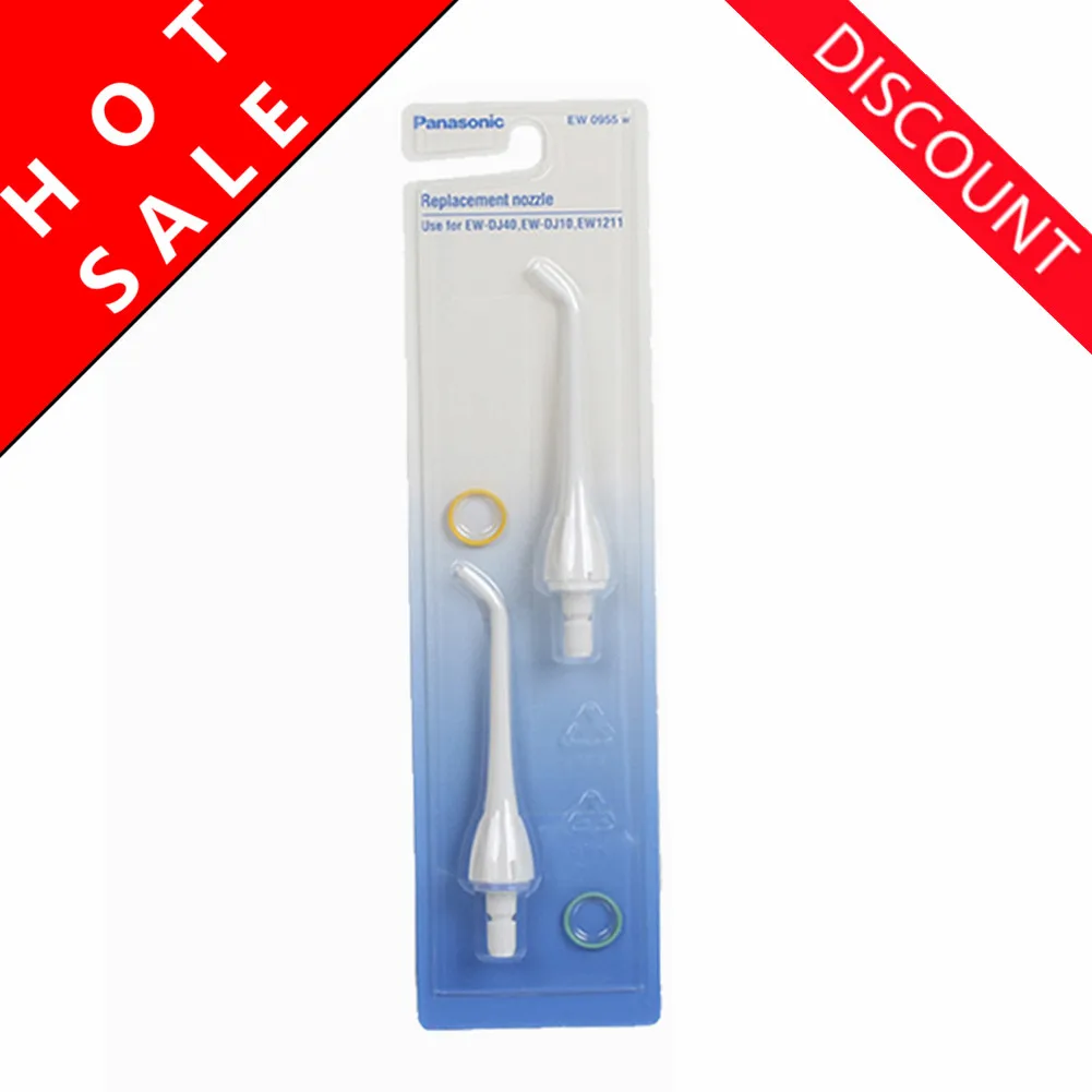 Сменные насадки Panasonic EW-0955-W EW0955w для ирригатора полости рта EW-DJ40, EW-DJ10, EW1211, EW1211A, 2 шт. Сменные насадки Panasonic EW-0955-W EW0955w для ирригатора полости рта EW-DJ40, EW-DJ10, EW1211, EW1211A, 2 шт.
