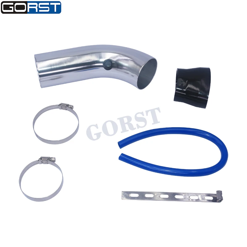 Алюминиевая воздухозаборная труба 76 мм для TT 1 8 T Mit 225 PS универсального 3&quot