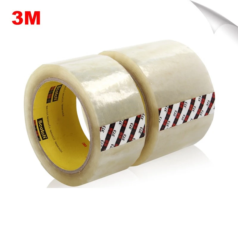 3 м 373 упаковочная лента прозрачная полипропиленовая пленка клейкая для коробок