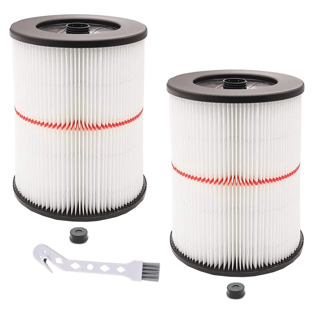 

2Pack Replacement Filter for Craftsman 9-17816 Wet/Dry Vac Cartridge Fits 5 6 8 12 & Larger Gallon Vacuum Cleaner