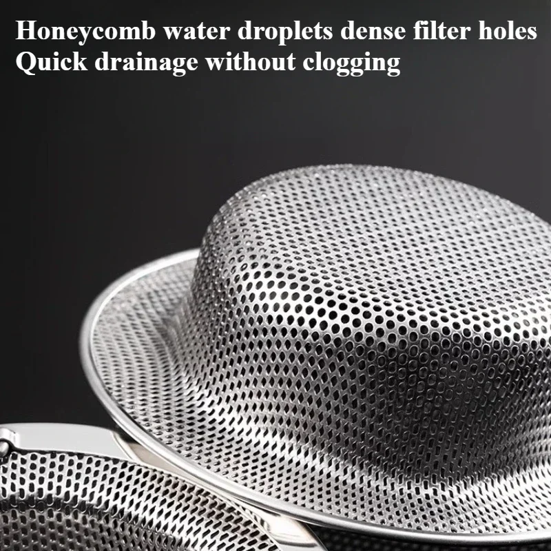 Кухонный фильтр для раковины из нержавеющей стали мусора пищевых