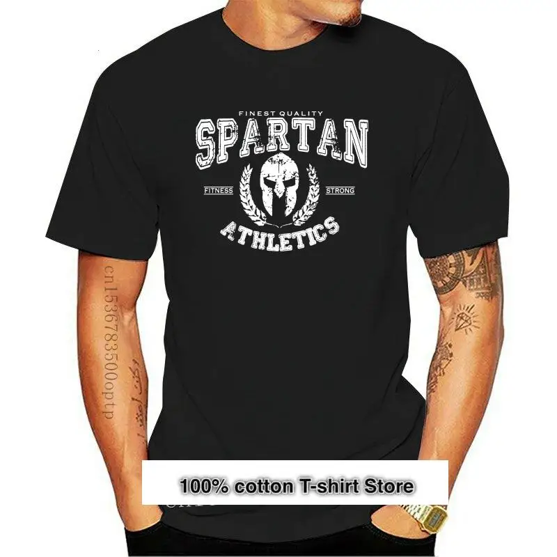 Camiseta de Esparta para entrenamiento, Camiseta deportiva para Fitness, 300