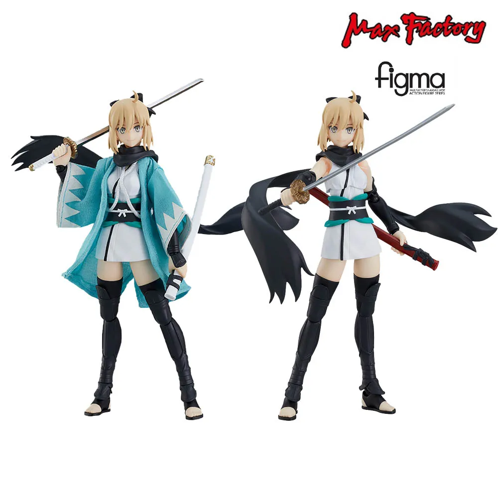 

Max Factory Original Figma No.521 Okita Souji Fate/Grand Order FGO Genuine Collection Model Anime Figure Action Toys