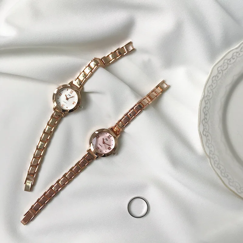 Новинка 100% г., брендовые наручные часы с серебристым кварцевым стальным платьем, часы-браслет для женщин, женские часы с римским циферблатом