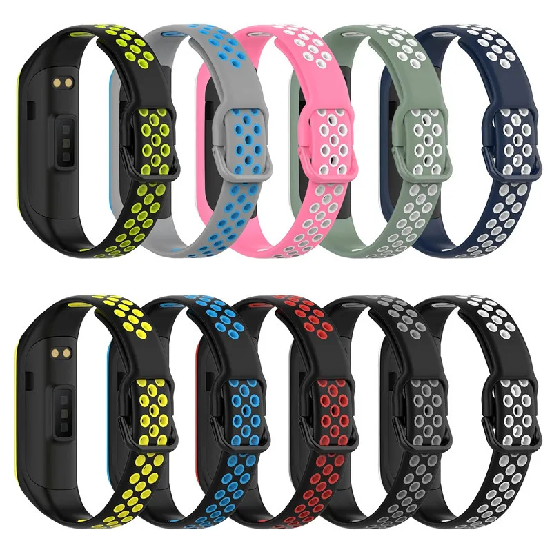 

Silicone Correa For Samsung Galaxy Fit 2 SM-R220 SmartWatch Silicone Sport Bracelet For Fit2 SM-R220 Watchband Wristband