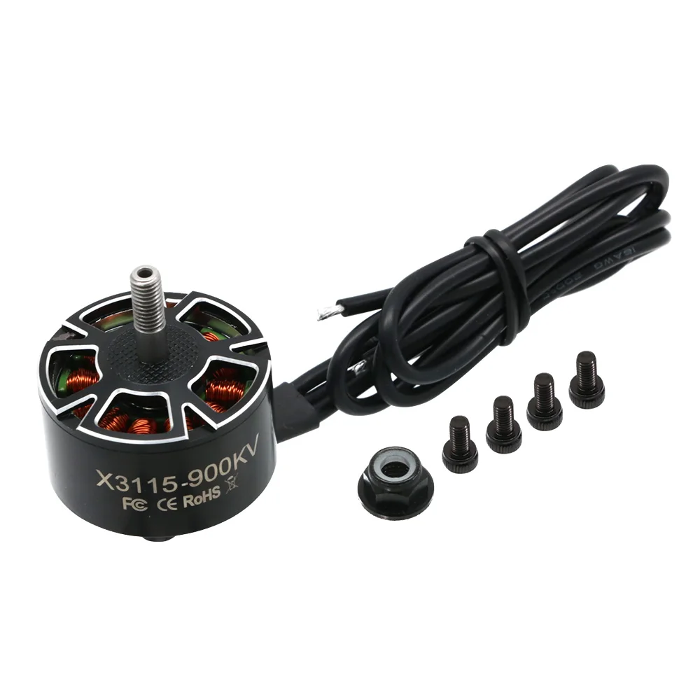 Фото 4 шт./лот UAngel X3115 900KV 1050KV 1200KV 6S бесщеточный двигатель для FPV 9-дюймовые 10-дюймовые дроны дальнего действия №2