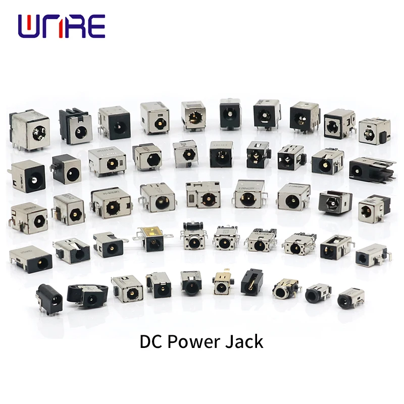 

DC Power Jack Socket Connector 1.65(4017) 5.5*2.1mm 5.5X2.5mm Female Plug For Laptop Computer Notebook