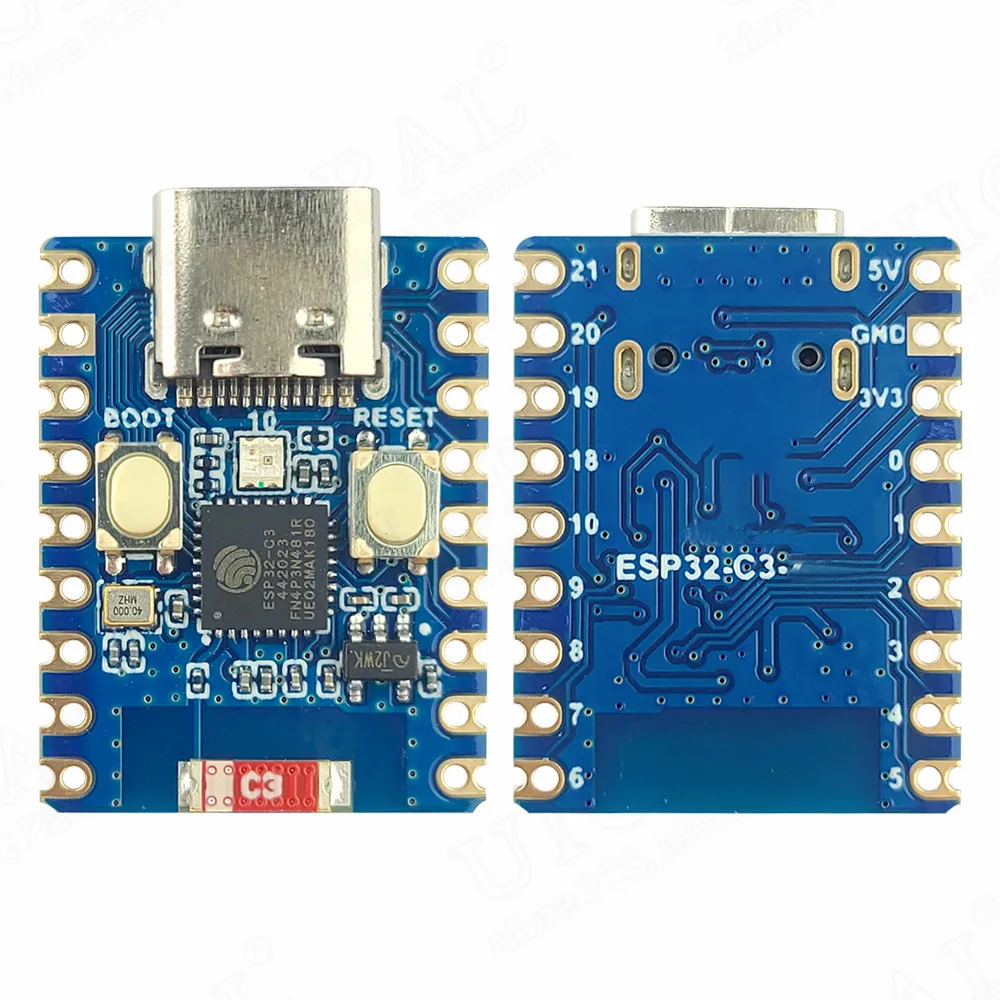ESP32-C3FN RISC-V Встроенная макетная плата 4 МБ флэш-памяти ESP32 C3 Нулевой одноядерный