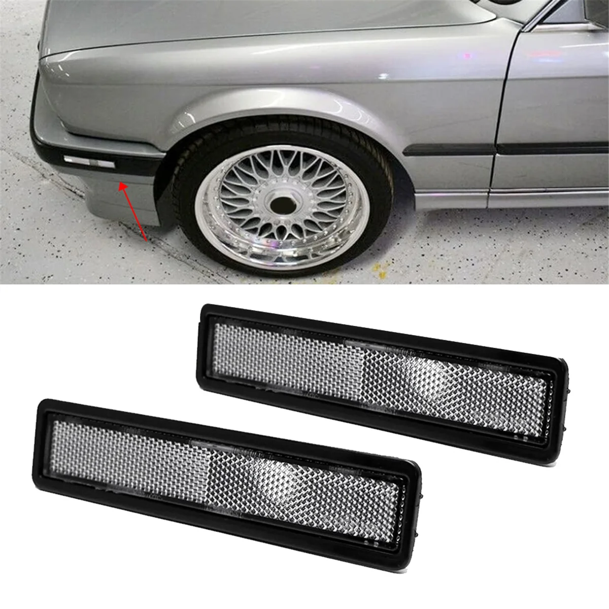 Автомобильные Боковые габаритные огни для BMW E30 E32 E34 318I 325I
