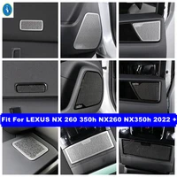 roof microphone door speaker air ac reading lights cover trim for lexus nx 260 350h nx260 nx350h 2022 2023 interior accessories