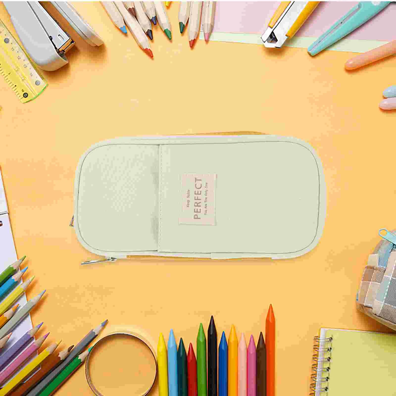 Пенал Macron большой емкости милая сумка многофункциональная карандаши для детей