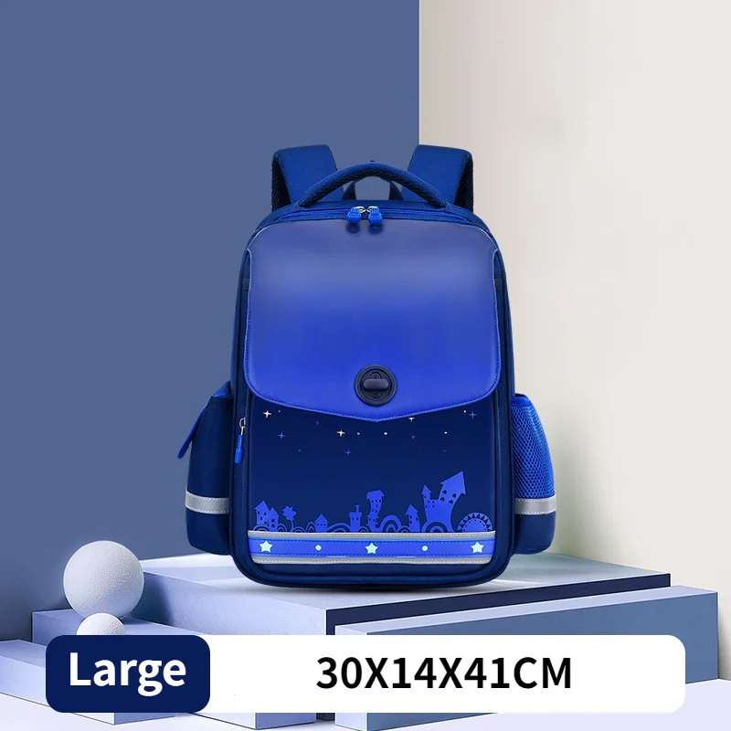 High-capacity Children Students British Style Backpacks New Primary Girl Boy Fashion Waterproof Schoolbags for Grade 1-3-6 Hot